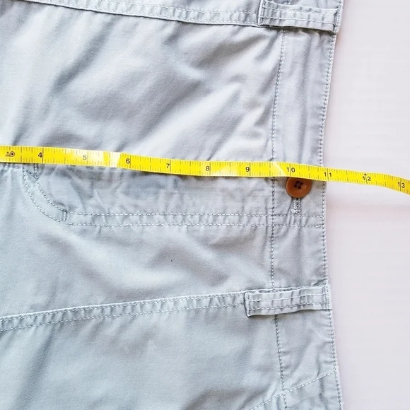 🌸 Madewell | Mint‎ Garment Dyed Cutoff Cotton Shorts 28 - Picture 9 of 13